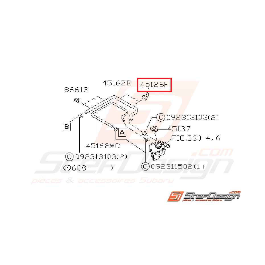 Attache durite de vase d'expansion GT 97-00 Attache durite de vase d'expansion GT 97-00