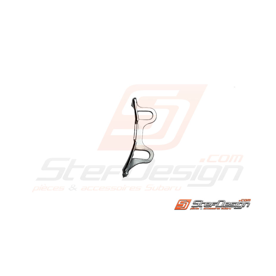 Guide de courroie de distribution au niveau des poulies