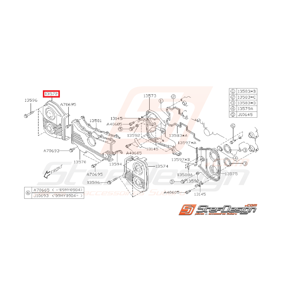 Carter distribution avant droit STI 08-14