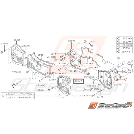 Carter distribution avant gauche STI 08-14