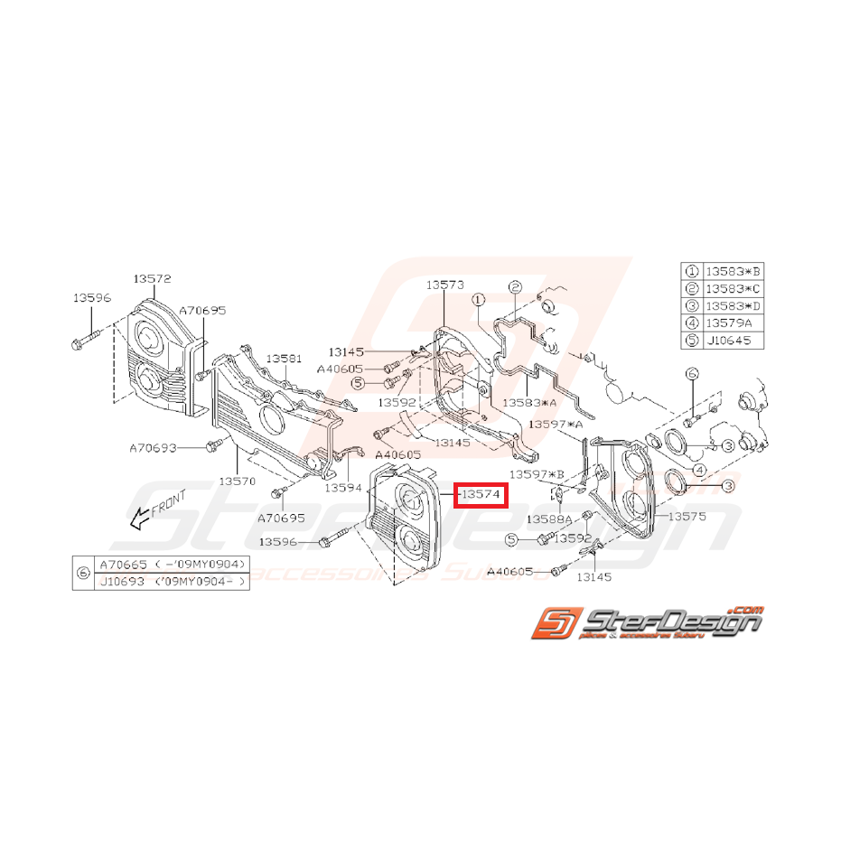Carter distribution avant gauche STI 08-14