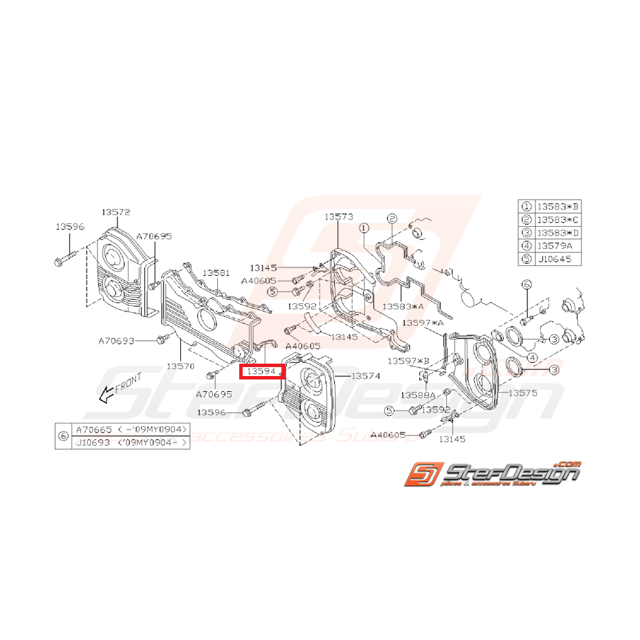joint de carter distribution inférieur
