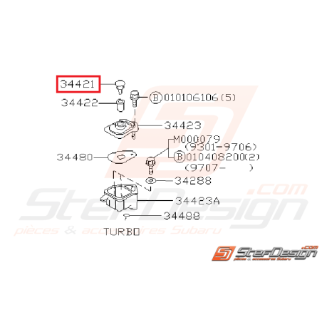 Bouchon réservoir direction assistée GT 93-00