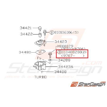 Vis boite de vitesse STI 01-05