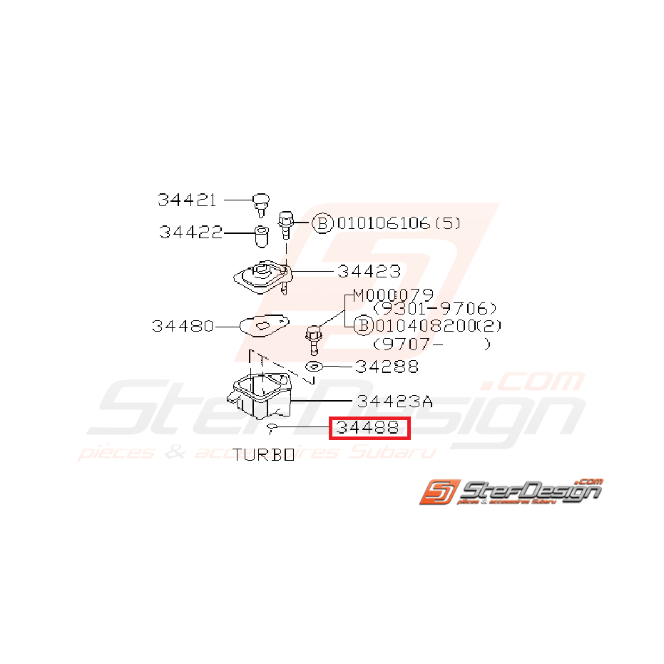 Joint torique pompe de direction assistée GT 99-00 Joint torique pompe de direction assistée GT 99-00