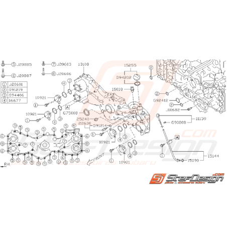 Ensemble Carter de Distribution SUBARU BRZ / TOYOTA GT 86