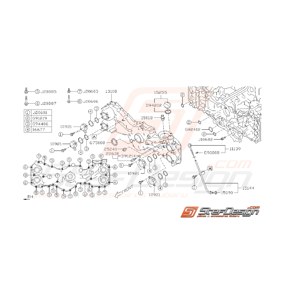 Ensemble Carter de Distribution SUBARU BRZ / TOYOTA GT 86