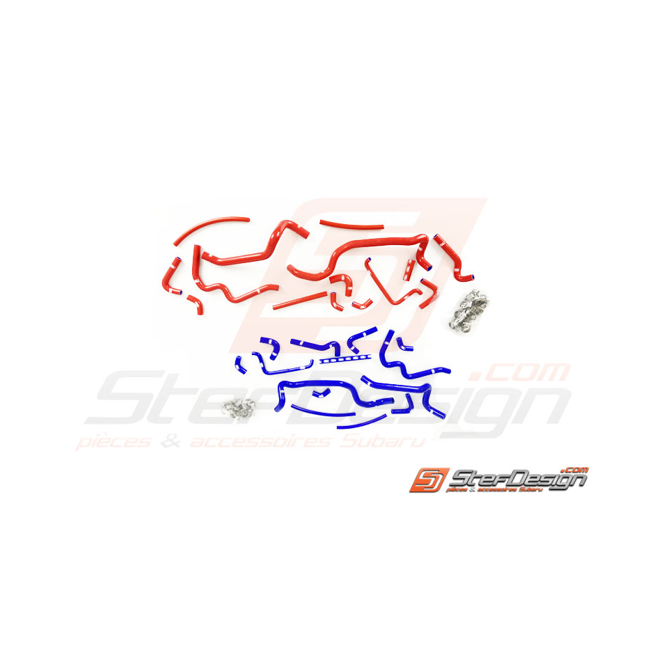 kit 15 durites d'eau samco renforcé GT 93-96