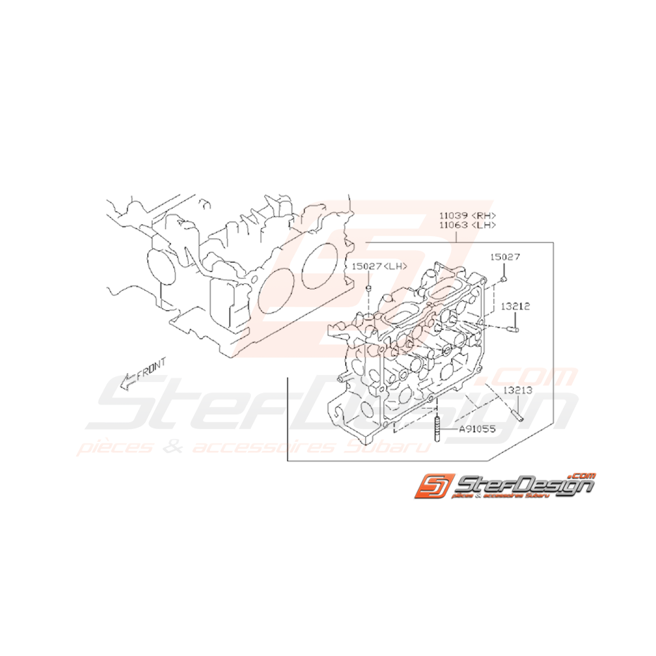Ensemble Culasse SUBARU BRZ / TOYOTA GT 86 2013 - 2016