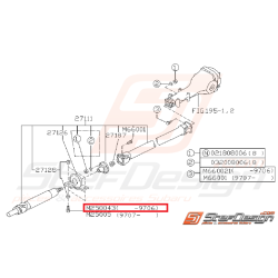 Vis fixation d'arbre de transmission subaru GT 93-06/97 WRX/STI 01-14