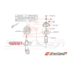 Amortisseur avant origine subaru STI 08-10 Amortisseur avant origine subaru STI 08-10