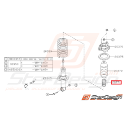 Guide amortisseur avant STI/WRX 08-10