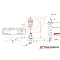 Cache poussière amortisseur arrière STI/WRX 08-14