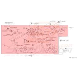 Pedalier de frein pour subaru impreza STI 2008-2010
