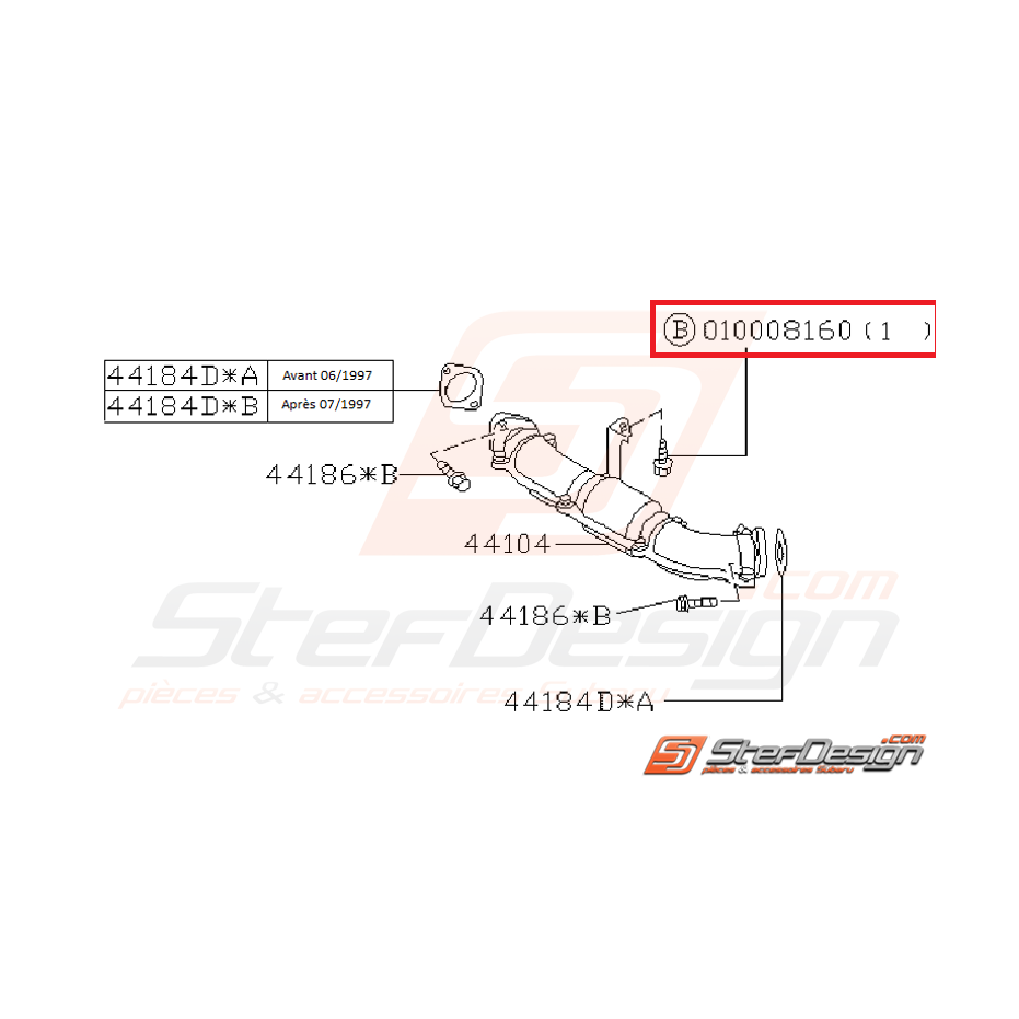 Vis de levier de vitesse WRX/STI 01-07
