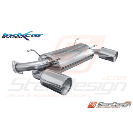 silencieux inoxcar subaru BRZ toyota gt 86 