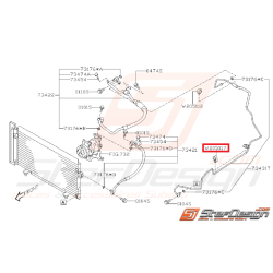 Clips de fixation de durite de climatisation SUBARU WRX/STI 08-14