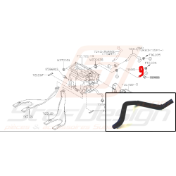 Durite de chauffage pour impreza WRX/STI 2001-2003