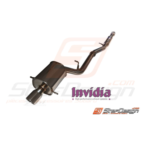 Cat Back Invidia Q300 subaru  WRX et STI 01-07 chrome