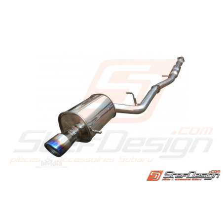 Cat back INVIDIA Q300  SUBARU  WRX et STI 01-07 titane