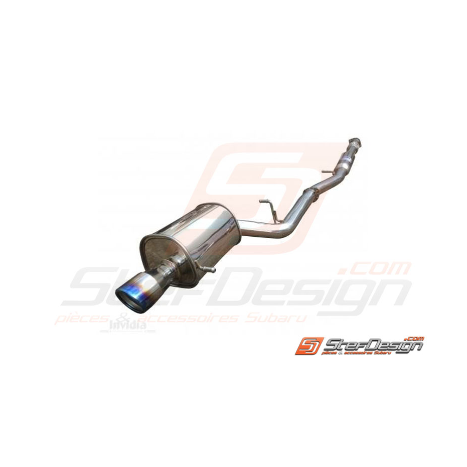 Cat back INVIDIA Q300  SUBARU  WRX et STI 01-07 titane