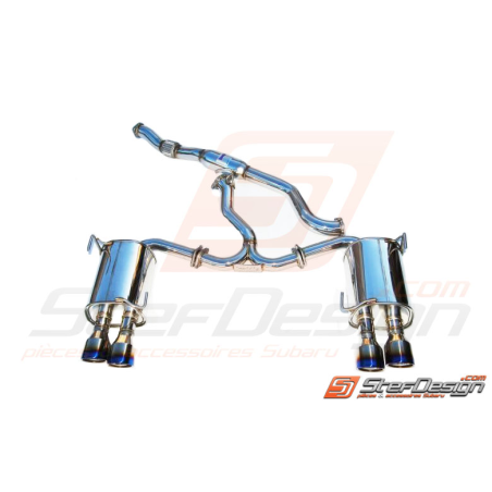 Cat back INVIDIA Q300-Titane pour STI 2011-2019