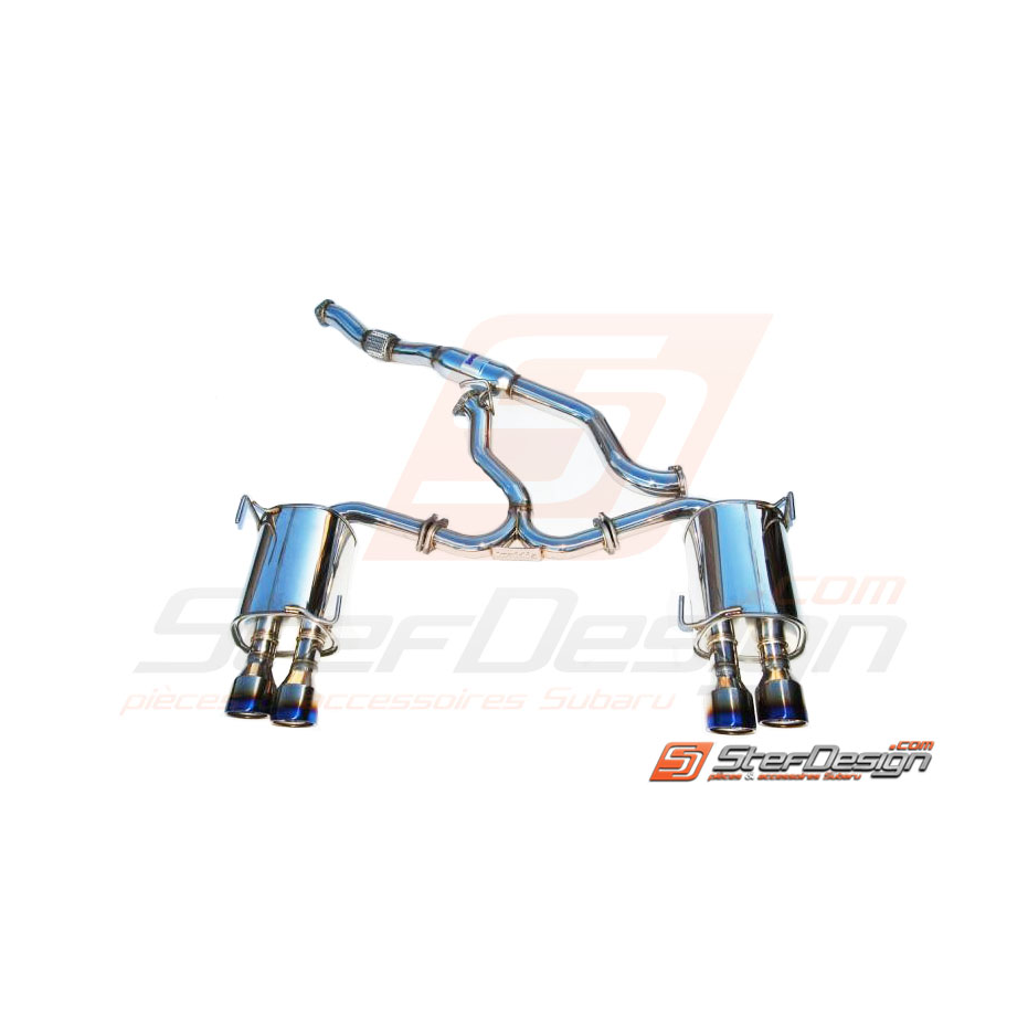 Cat back INVIDIA Q300-Titane pour STI 2011-2019