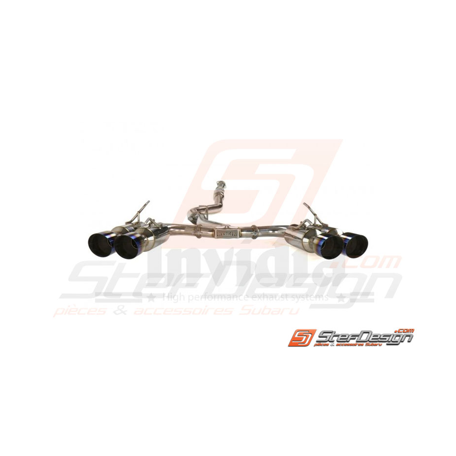 Cat back INVIDIA Gemini R400 WRX/STI 2011-2018