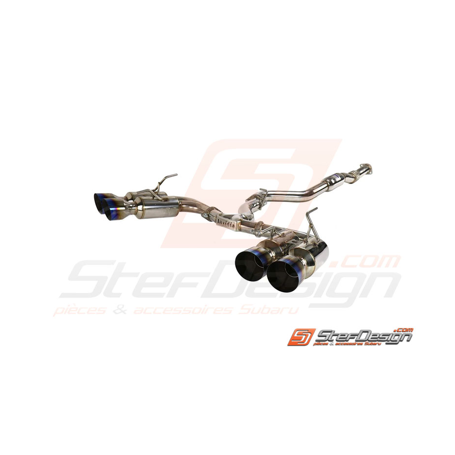 Cat back INVIDIA Gemini R400 WRX/STI 2011-2018