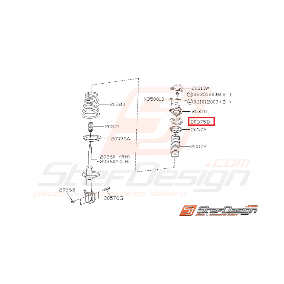siège de ressort arrière gt