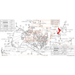 Tuyau d'eau pour subaru diesel 2008