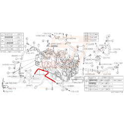 Tuyau turbo - compresseur subaru diesel 2008