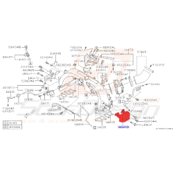 Protecteur de collecteur admission subaru diesel 2008