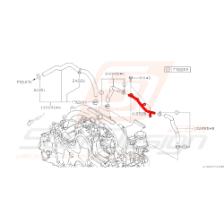 Tuyau PCV subaru diesel 2008