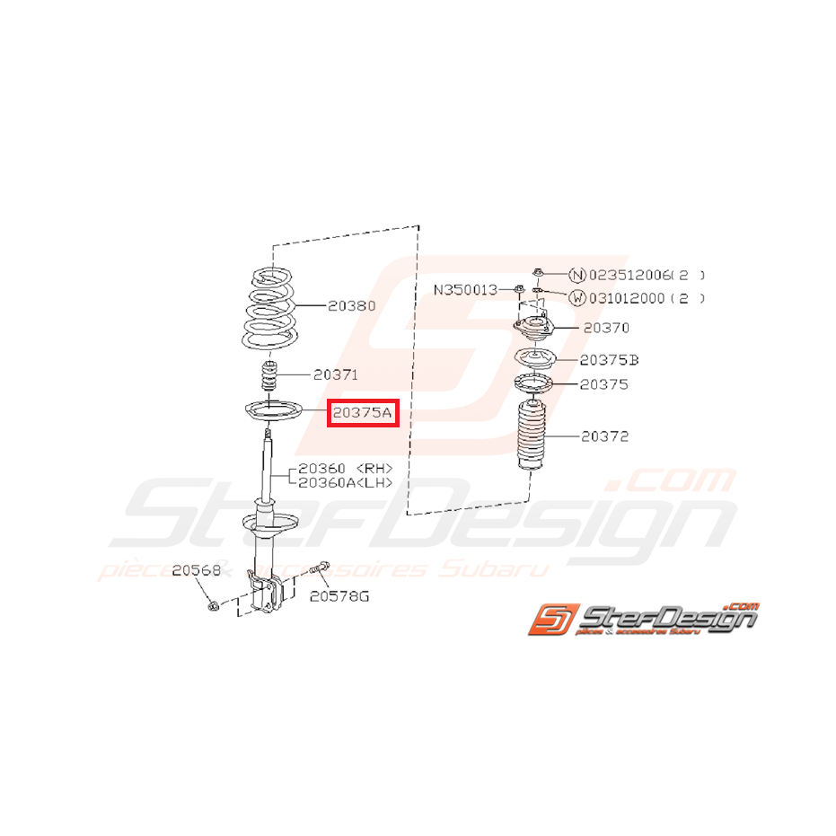 siège caoutchouc de ressort arrière inférieur GT 93-00 siège caoutchouc de ressort arrière inférieur GT 93-00