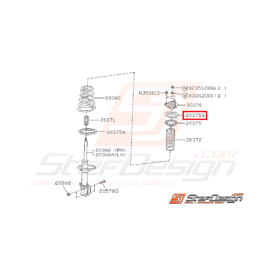 siège de ressort arrière gt