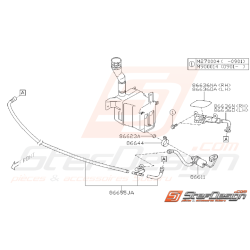 Ensemble lave-phare SUBARU WRX/STI 08-14