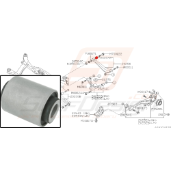 Silent bloc de tirant arrière pour subaru legacy 2007