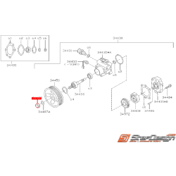 Écrou de pompe de direction assistée SUBARU GT 93-00