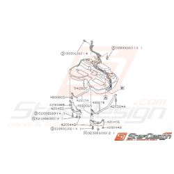 Ensemble Reservoir de Carburant Origine Subaru GT 1993 - 1996