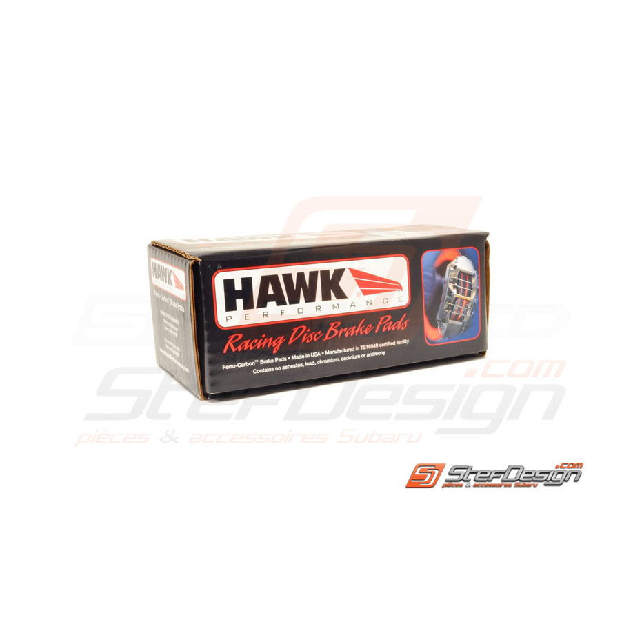 Kit plaquettes avant HAWK HP+ SUBARU WRX 08-10 BRZ TOYOTA GT86