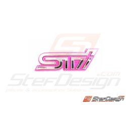 Logo de calandre subaru STI rose-chrome