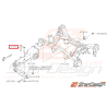 Plaques de fixation de support de pont WRX/STI 08-14 Plaques de fixation de support de pont WRX/STI 08-14