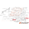 Fixation pare choc subaru impreza GT 97-00