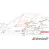 Vis de fixation de moteur lève vitre SUBARU GT 93-00 