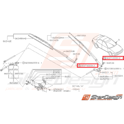 Écrou de fixation de balais d'essuie glace SUBARU GT 93-00