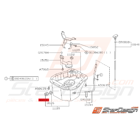 Bouchon Carter D'huile Origine Subaru GT 93 - 00 WRX / STI 01 - 14
