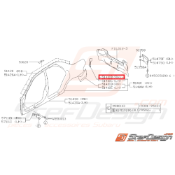 Bout d'aile arrière SUBARU GT 93-00