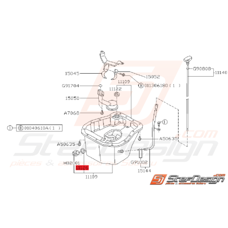 Joint Vidange Carter D'huile Origine Subaru GT 93 - 00 WRX / STI 01 - 14