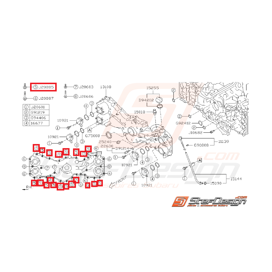 Boulon de carter d'huile SUBARU BRZ 12/03/13 à 2015 / TOYOTA GT 86 Boulon de carter d'huile SUBARU BRZ 12/03/13 à 2015 / TOYOTA GT 86